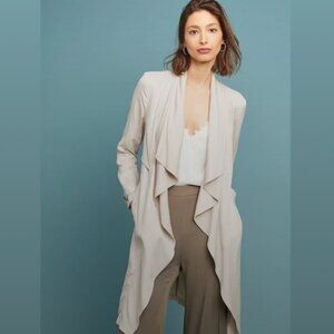 Cupcakes and Cashmere Angela Draped Trench - Beige - S